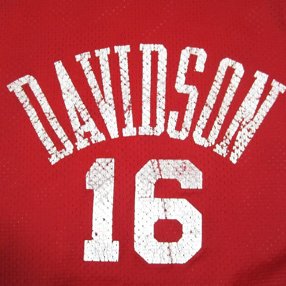 Vtg Champion Davidson Wildcats Basketball‎ Jersey XL College USA Made 70s